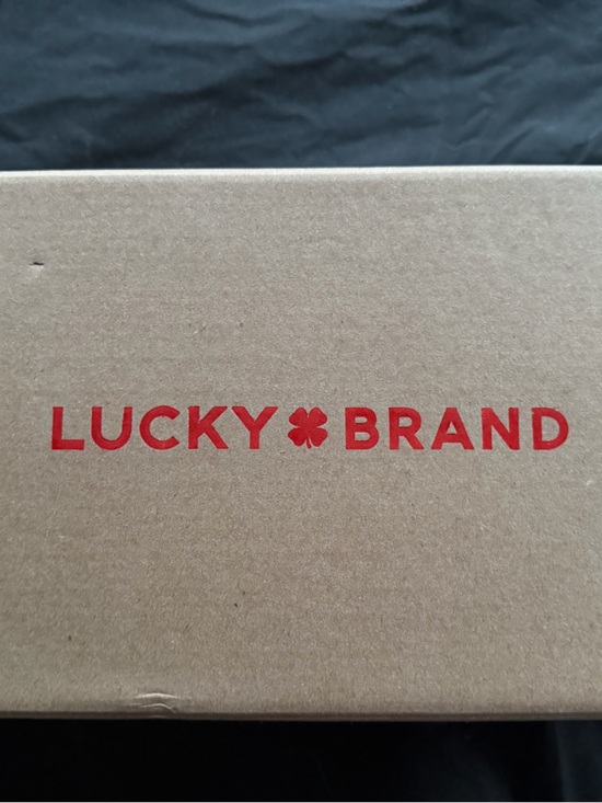 Lucky Brand Shoes - Lucky Brand Kraft Box with Red Logo